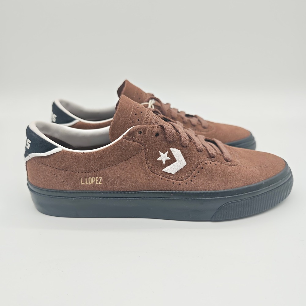 Converse CONS Louie Lopez Pro Brown Suede Skate Shoes A09241C Mens 7.5 Womens 9
